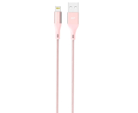 Silicon Power Kabel USB-Lightning MFI Silicon 1m w otulinie różowy # - 1457758 - zdjęcie 1